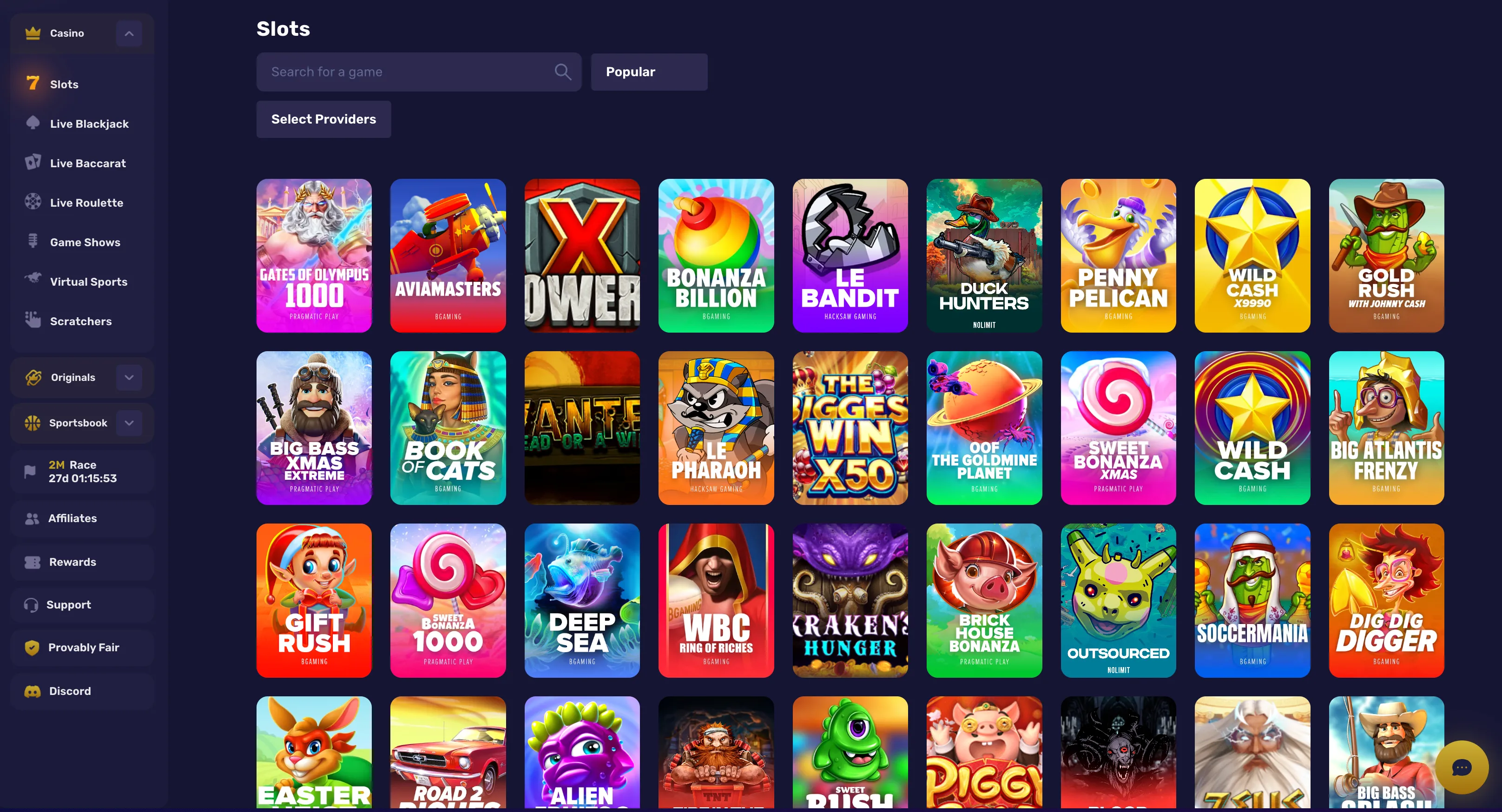 BloxGame casino games
