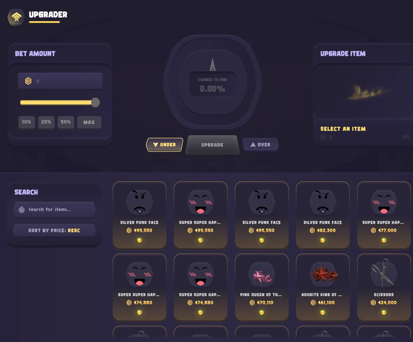 Diceblox upgrader