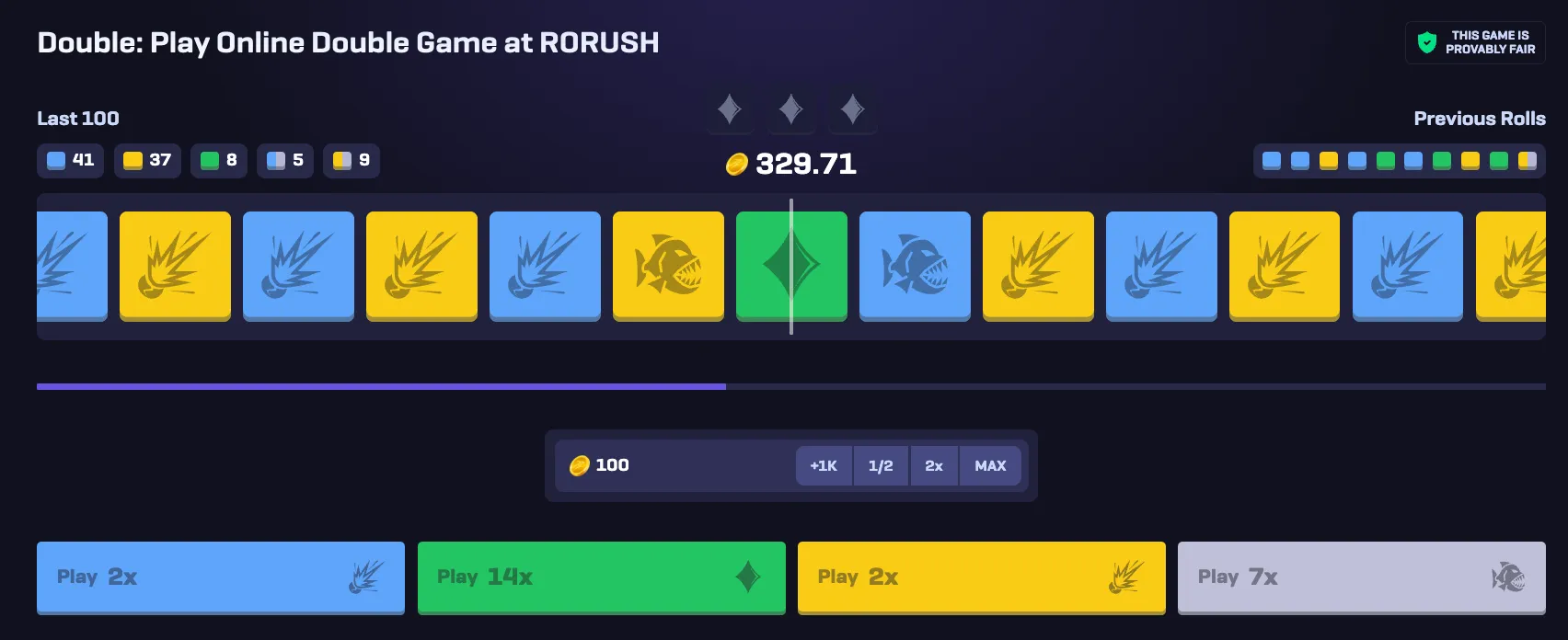 RORUSH double